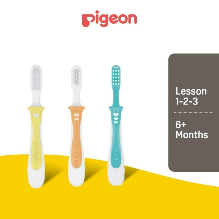 Pigeon Baby Training Toothbrush Set (6m+)