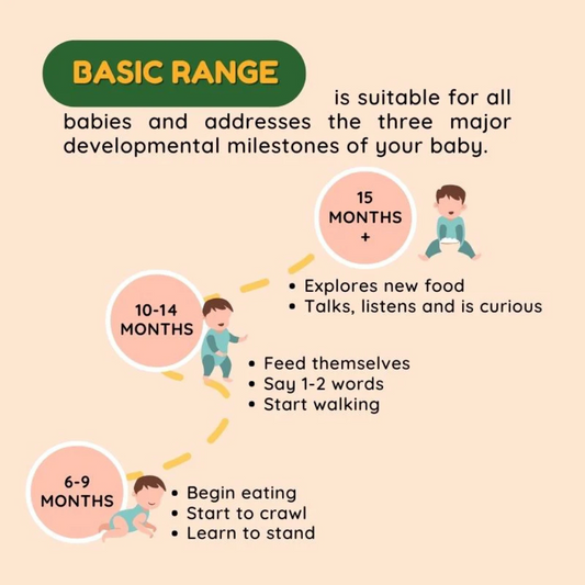 Little Baby Grains BASIC Range (6-15 Months)