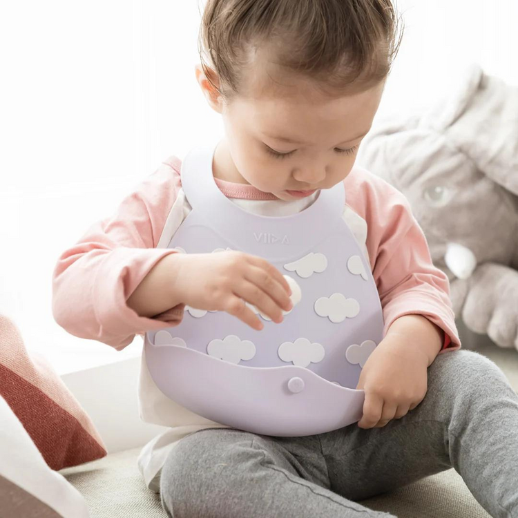 Viida Joy Series Baby Bib (Clouds)