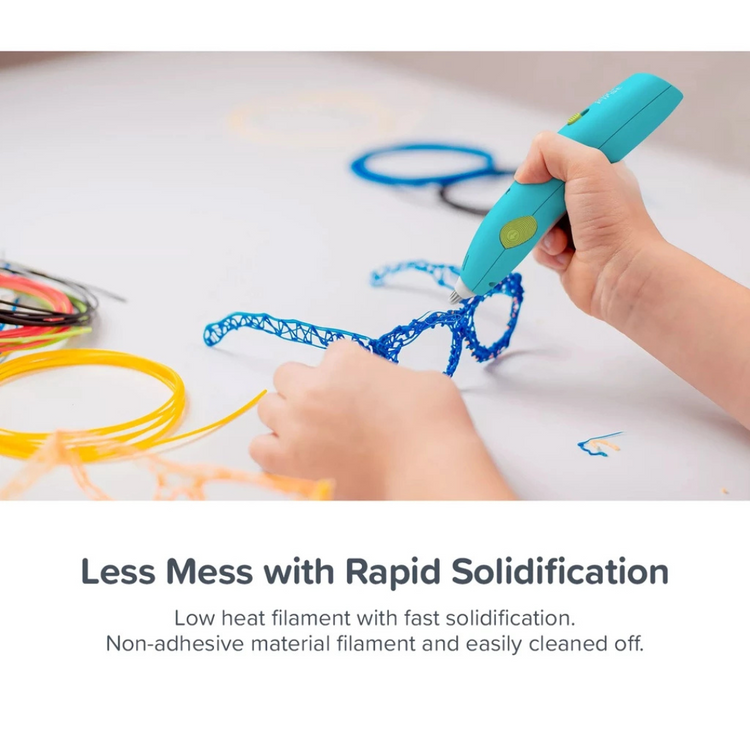 myFirst 3dPen Make - Wireless 3D Pen Starter Kit Art and Craft for Kids for Boys and Girls With Refillable Multi-colored
