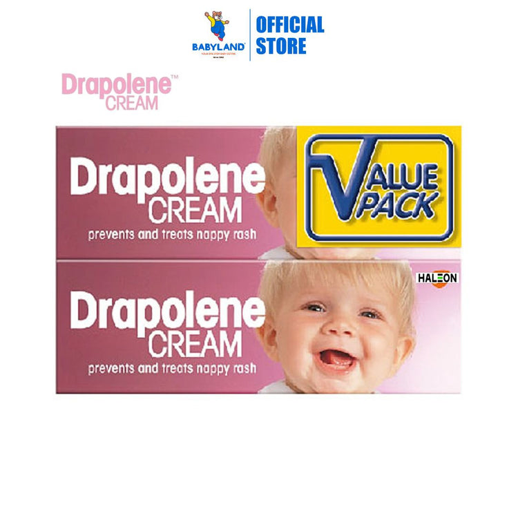 Drapolene Cream (2x55g) - Prevents & Treats Nappy Rash