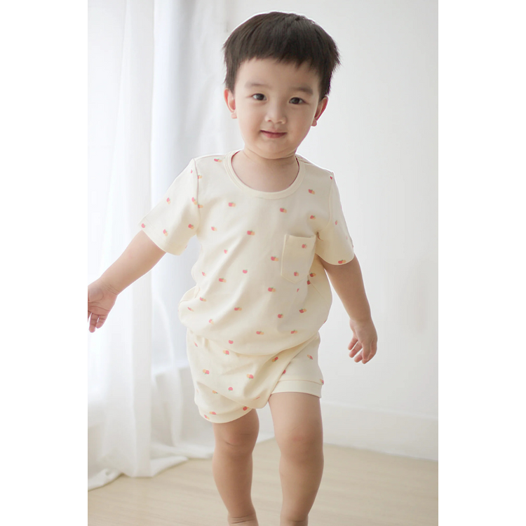 Twinkle Planet Organic Short Sleeves Casual Two-piece Set