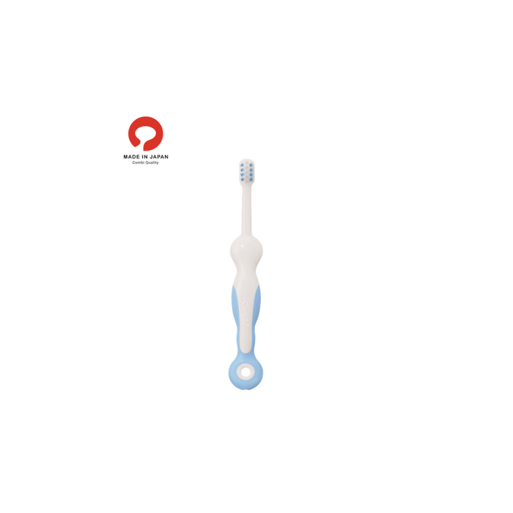 Combi Teteo Baby Toothbrush Step 4 [Blue, Pink] (18M+)