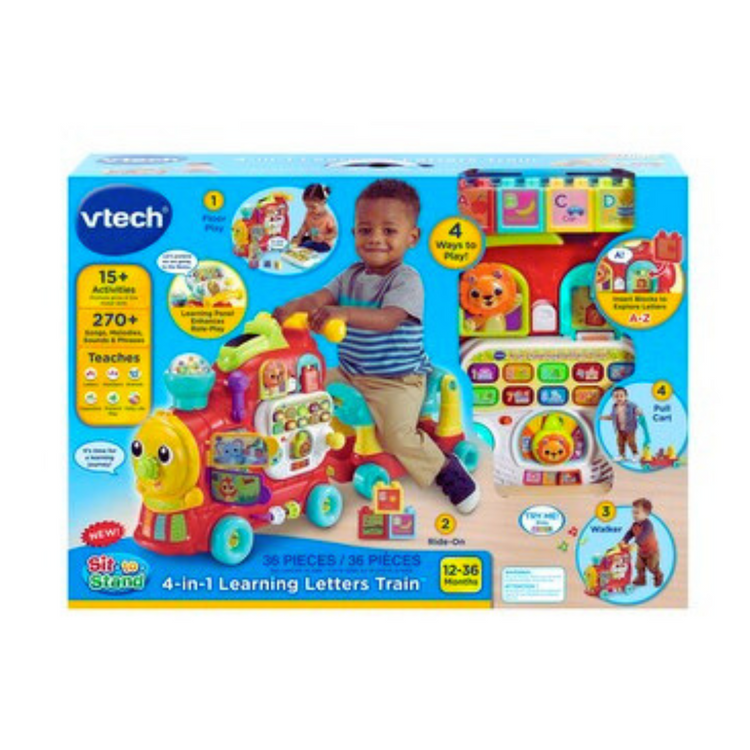 Vtech 4-in-1 Learning Letters Train (12-36m)