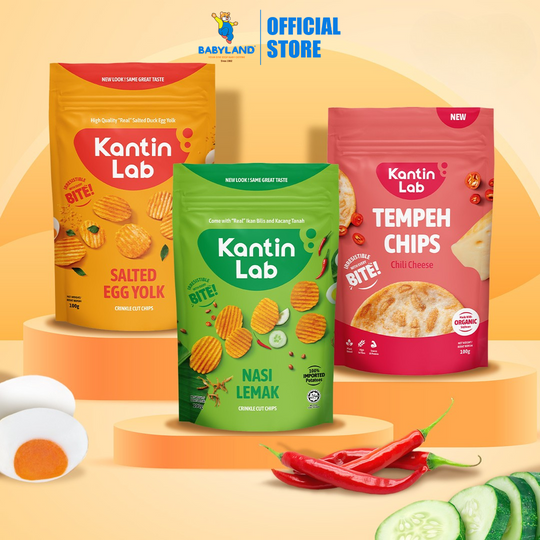 Kantin Lab Chips [Crinkle Cut Potato Chips / Tempeh Chips]