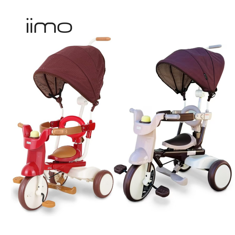 Iimo Foldable Tricycle #02 SS With Canopy