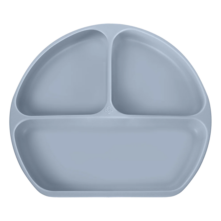 Abiie Octopod Silicone Suction Triangle Plate No Lid