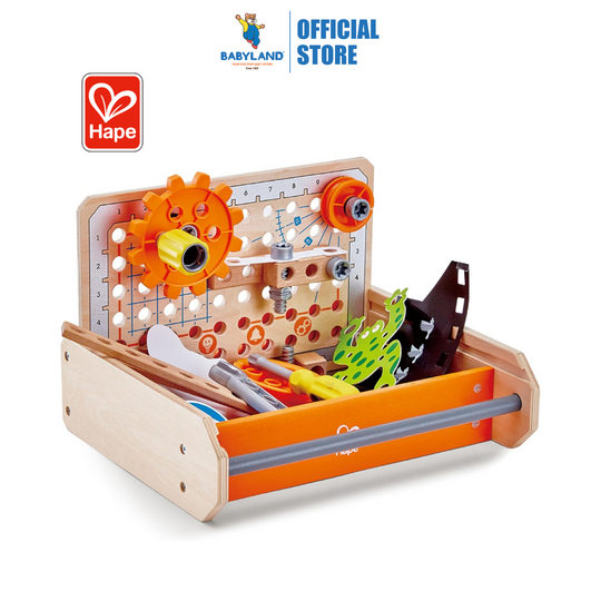 Hape 3029 Science Experiment Toolbox STEM Toy for Kids age 4 years+