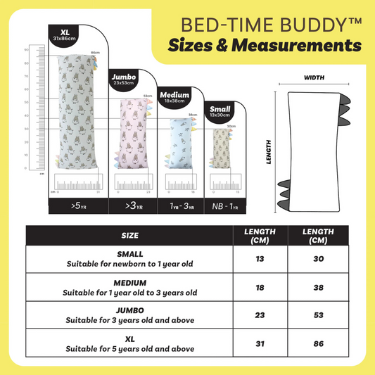 Baa Baa Sheepz Bed-Time Buddy - Small (13x30 cm)