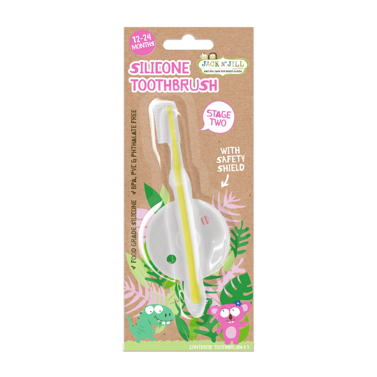 Jack N Jill Silicone Toothbrush Stage 2 (12-24M)