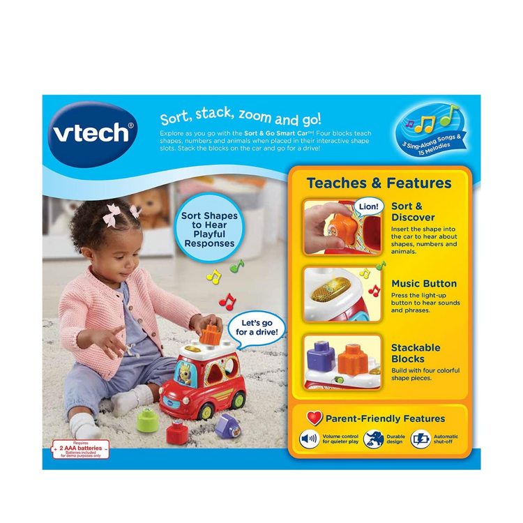 Vtech 537400 Sort & Go Smart Car (1y+)