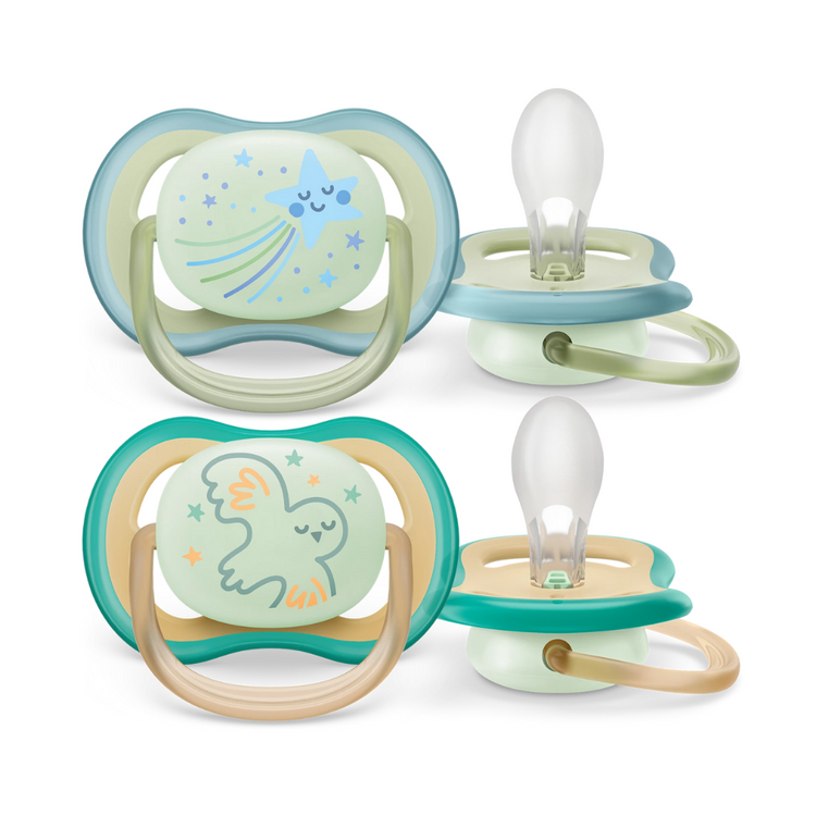 Philips Avent Ultra Air Soother Twin Pack (0-6m) (6-18m)