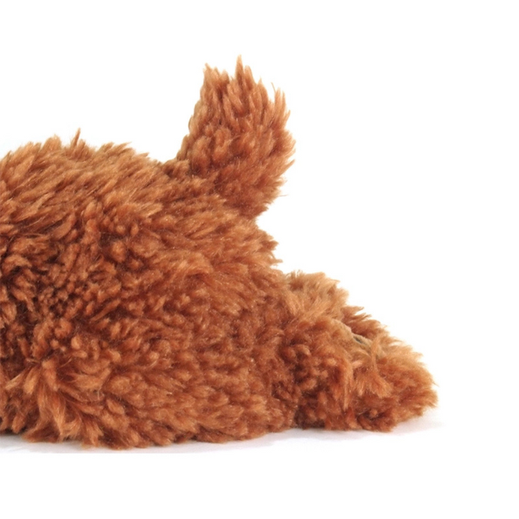 Sunlemon 3032 Brown - Lying Dog Stuffed Toy S Poodle