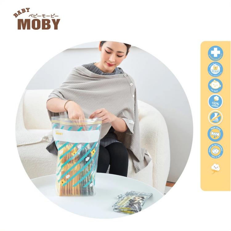 Baby Moby Zipper Bags (24Bags)