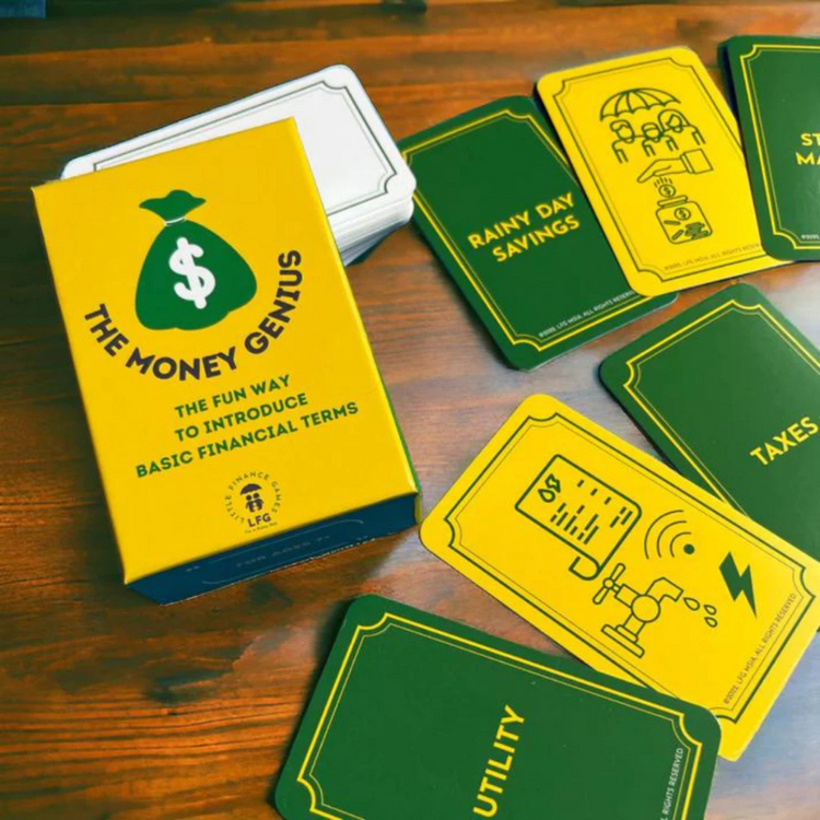 The Nurts The Money Genius Card Game | Learn about Money & Finance Terms | Matching Game Suitable for Kids