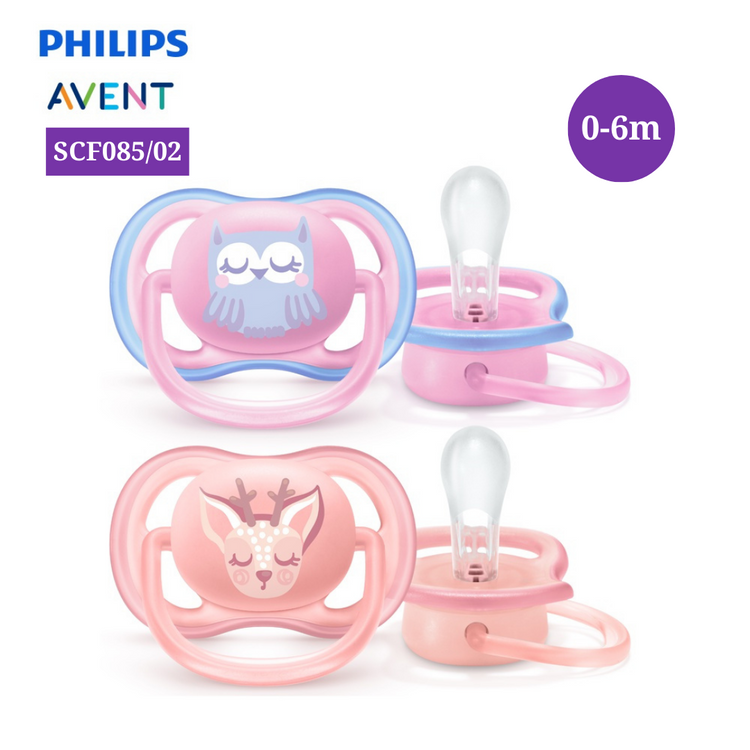 Philips Avent Ultra Air Soother Twin Pack (0-6m) (6-18m)