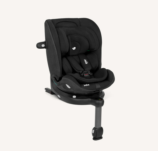 Joie i-Pivot Grow Spinning Car Seat | ISOFIX - Shale (40-135 cm, birth to approx 10 years)