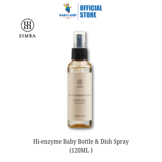 Simba Hi-Enzyme Baby Bottle & Dish Spay 120ml