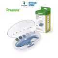 Haakaa Friendly Whale Nail Care Trimmer Set Upgraded 2026 - Electric Gentle LED Light Warranty