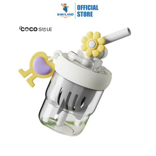 Cocosmile 8301 Coco Flower Tritan Cup 550ml - White