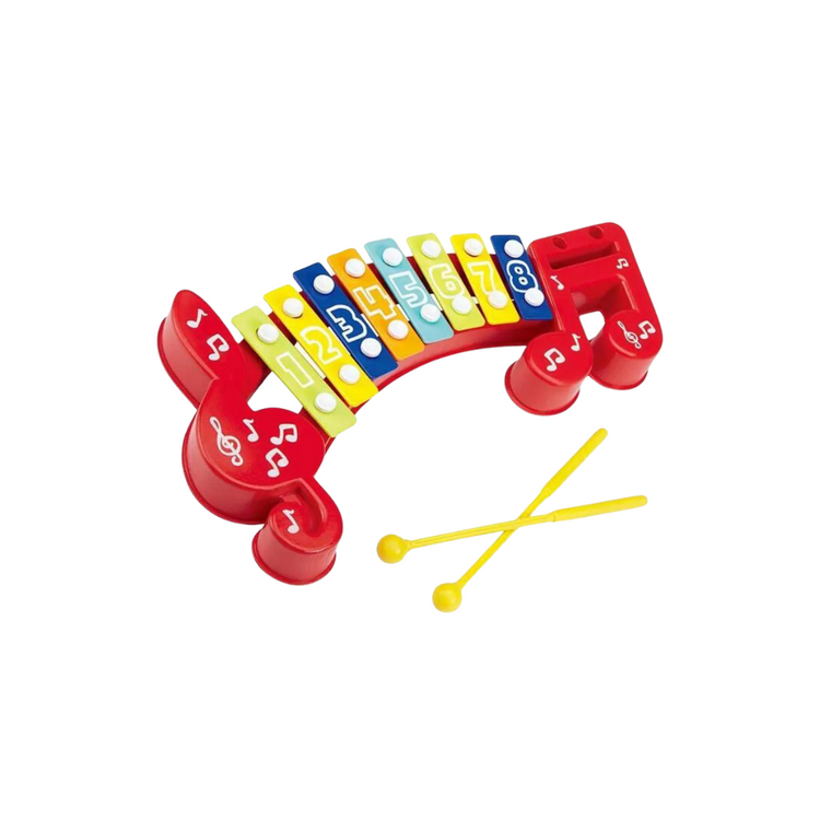 Infunbebe 8 Keys Xylophone - Red (2y+)