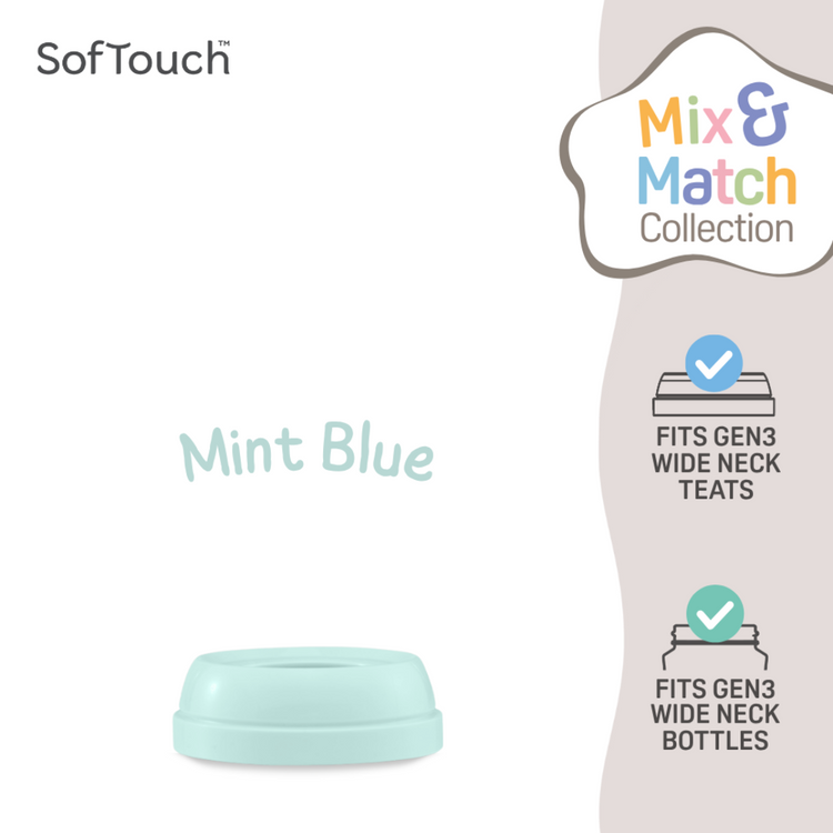 Pigeon SofTouch Wide-Neck Mix and Match Bottle Cap (3rd Gen Bottles)