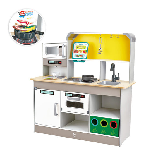 Hape 3177 Deluxe Kitchen Playset With Fan Fryer (3y+)