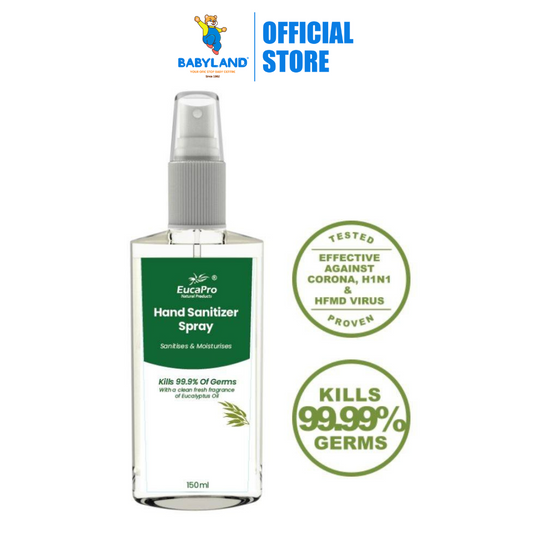 EucaPro Hand Sanitizer Spray (150ml) - Alcohol HST 