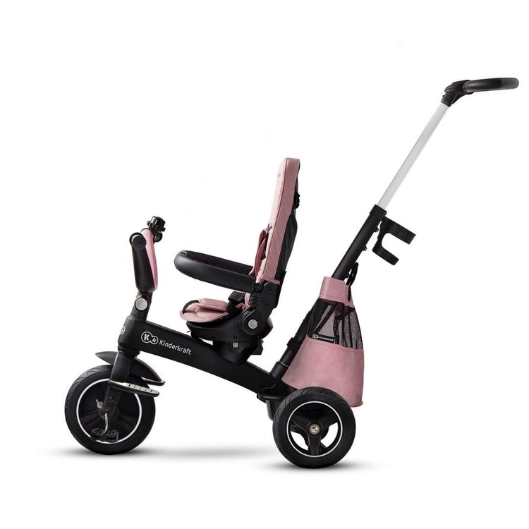 Kinderkraft Easytwist Tricycle - Pink from 9 months to 5 years