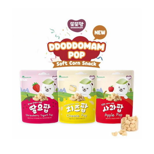 Renewallife DDODDOMAM Pop Soft Corn Snack 25g - (12m+)