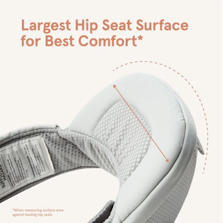 Ergobaby Alta Hipseat Carrier All over, SoftFlex ™Mesh for #1 Airflow Ergonomic Wide cushioned Hipseat 4-48 months