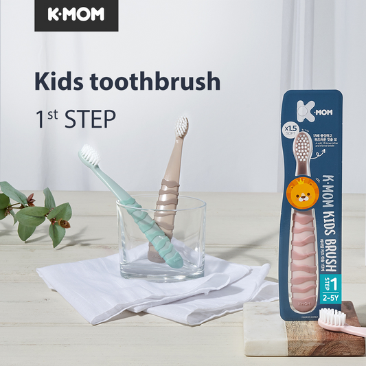 K-Mom Kids Toothbrush 24 Months-8 Years Old