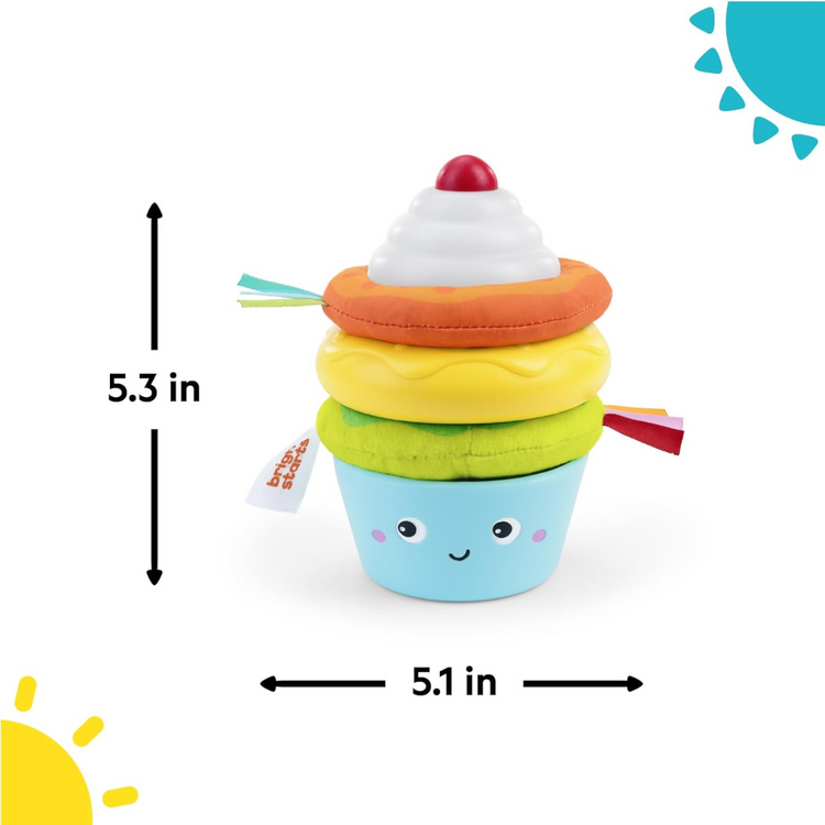 Bright Starts Cupcake Tower (6m+)