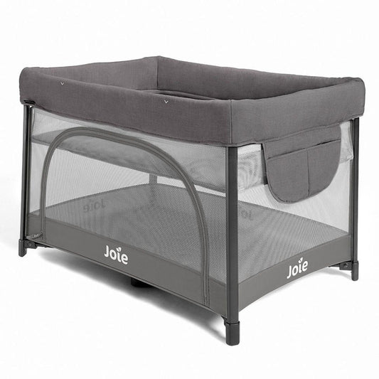 Joie Sesame LX Travel Cot - Birth up to 11 kg | One-hand Fold Travel Cot with Bassinet & Changer (New)
