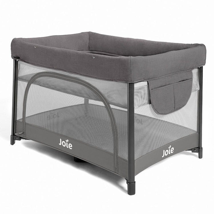 Joie Sesame LX Travel Cot - Birth up to 11 kg | One-hand Fold Travel Cot with Bassinet & Changer (New)