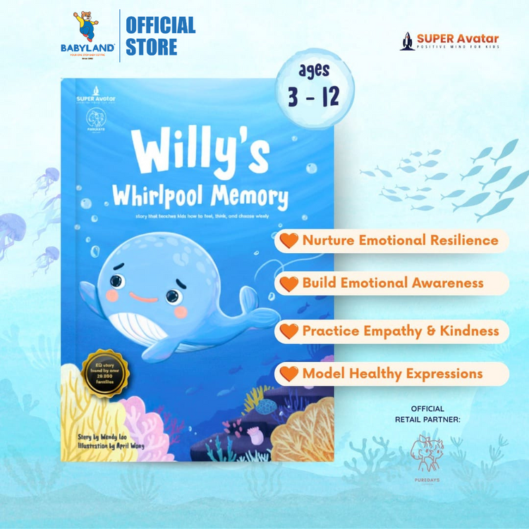 PureDays Willy's Whirlpool Memory Book