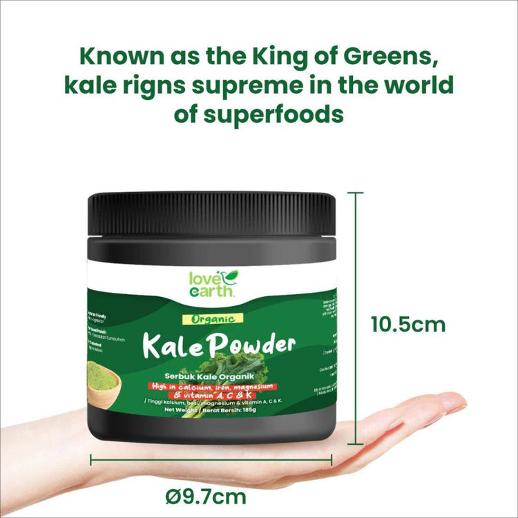 Love Earth Organic Kale Powder 185g