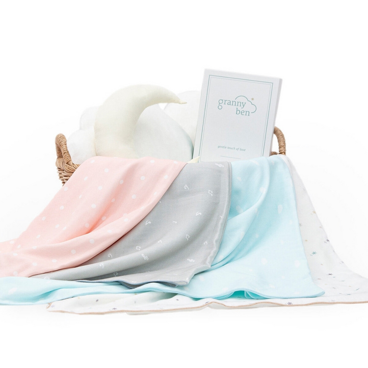 Granny Ben TENCEL Muslin Swaddle Cloth