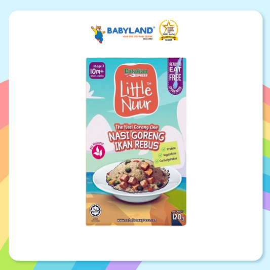 Eatalian Express Little Nuur - Nasi Goreng Ikan Rebus 120g (10M+)