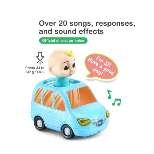 Vtech 558203 Cocomelon Toot-Toot Driver JJ Family Car & Track (1.5y+)