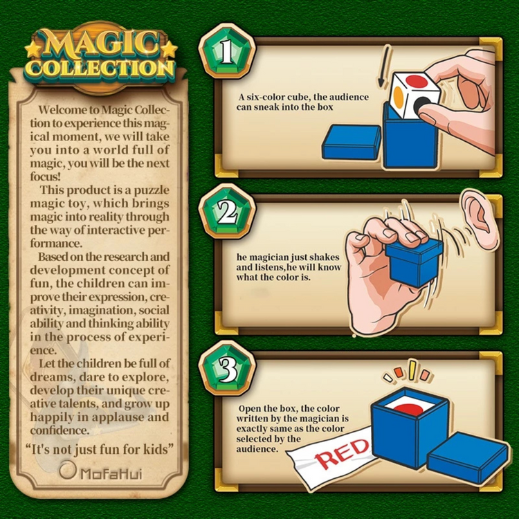 Babao MAGIC COLLECTION [Magic Range] Magic Tricks birthday gift high quality