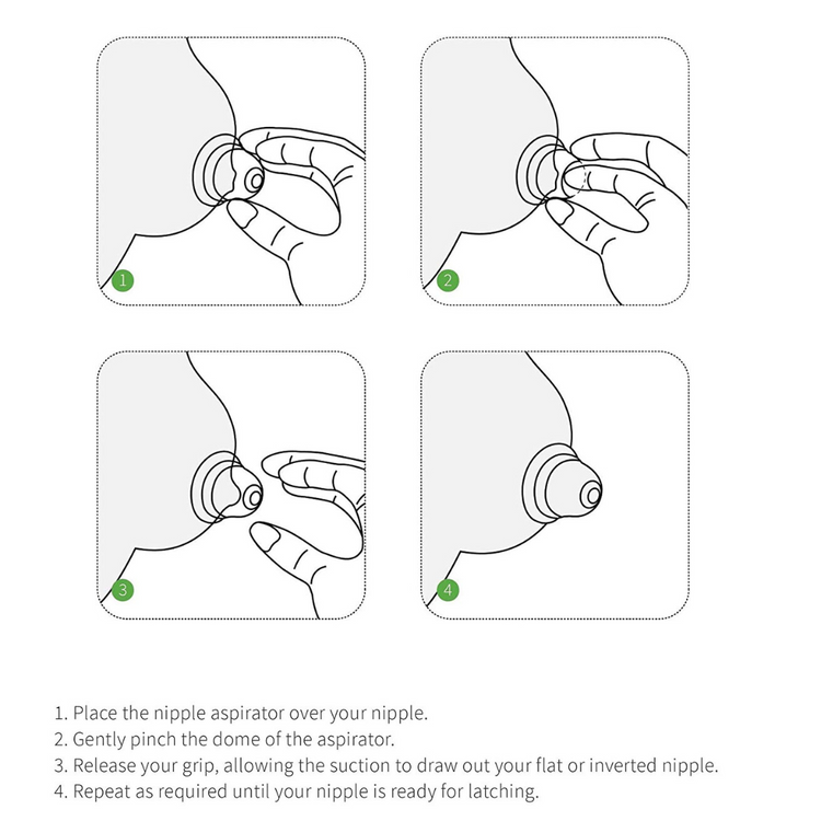 HaaKaa Silicone Inverted Nipple Corrector (2pcs)