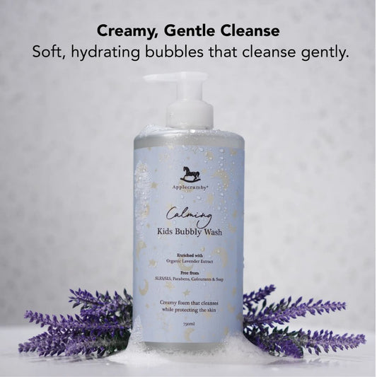 Applecrumby Calming Kids Bubbly Wash 750ml