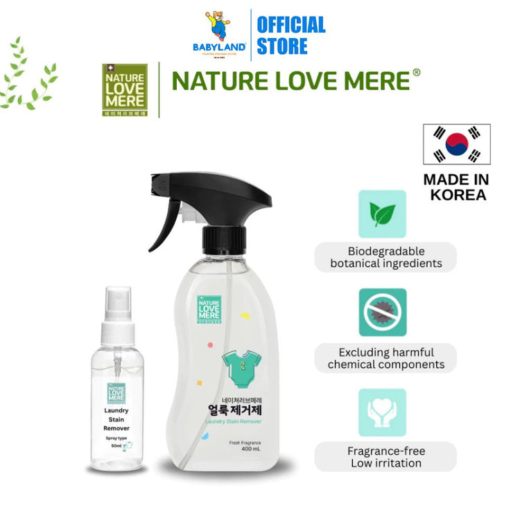 NATURE LOVE MERE Laundry Stain Remover | Fabric Clothes Cleaner
