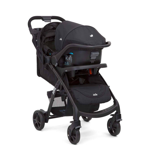 Joie Muze LX Travel System - Coal (Birth to 15kg)