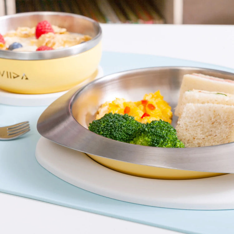 Viida Souffle Antibacterial Stainless Steel Plate