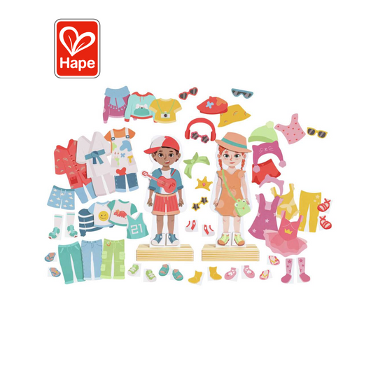 Hape 1651 Dress-Up Magnetic Puzzle (3y+)