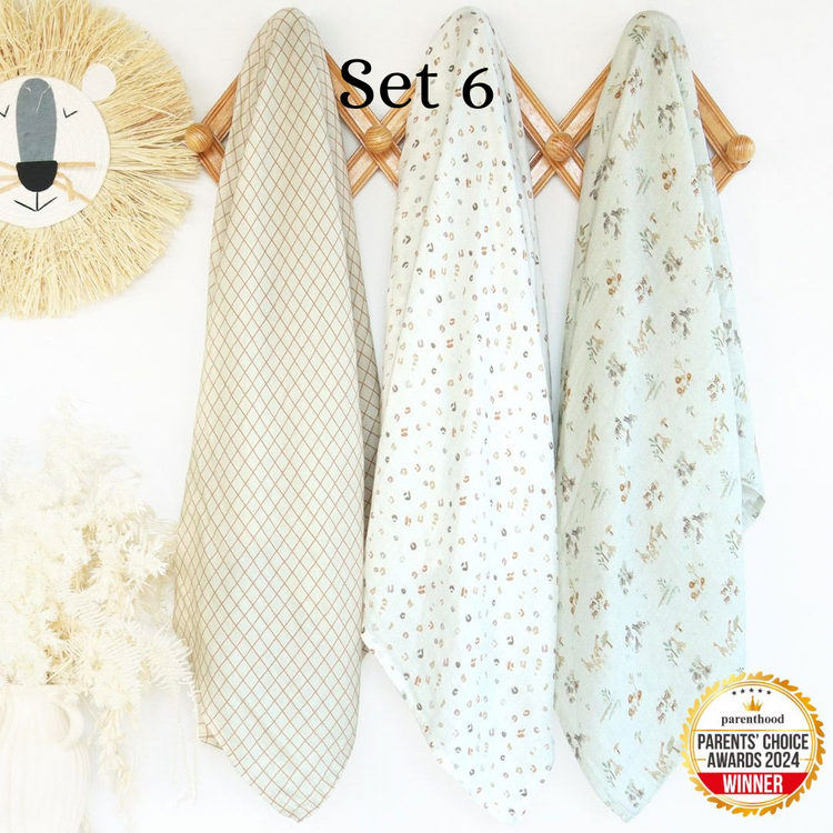 Joey & Mom Swaddle Bundle 3 in 1 Set