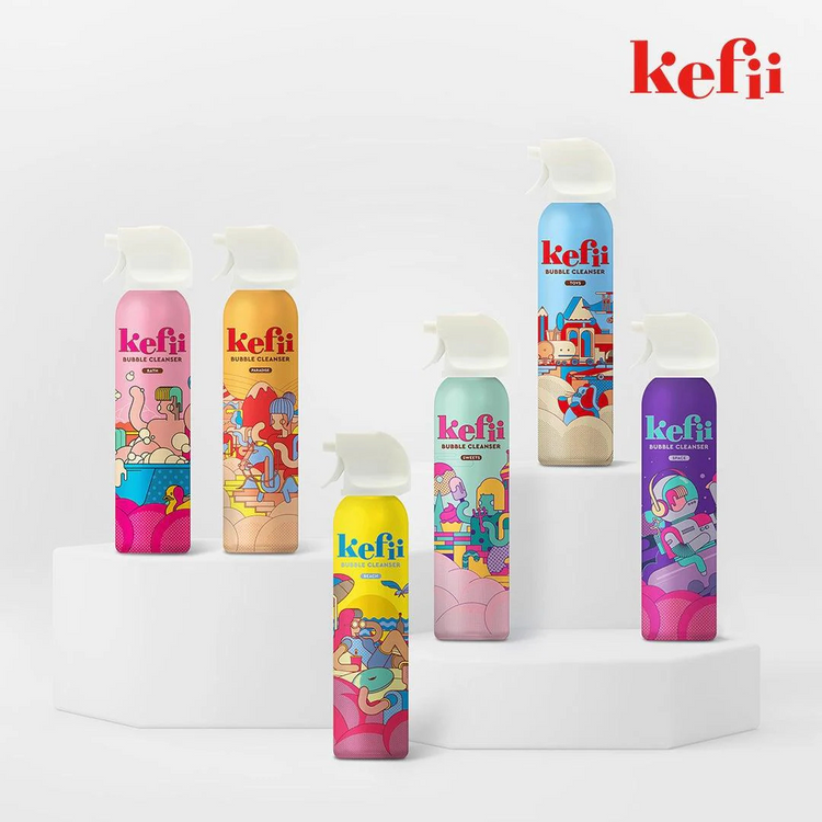 Kefii Bubble Cleansers - Pick Your Perfect Bubble
