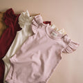 Hatch Australia Ruffled Sleeves Romper